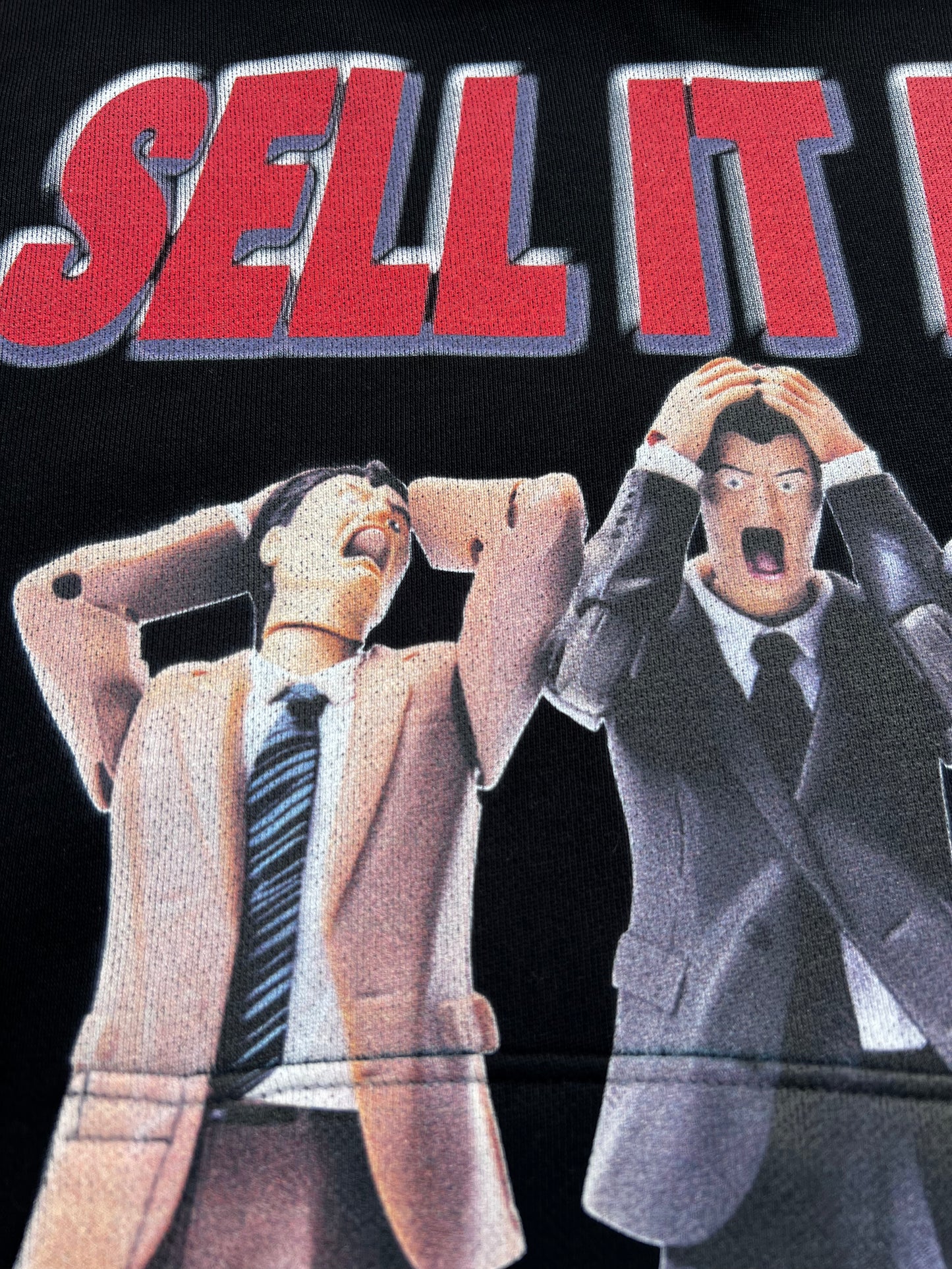 "Financial Crisis" Action Figures Sweatshirt