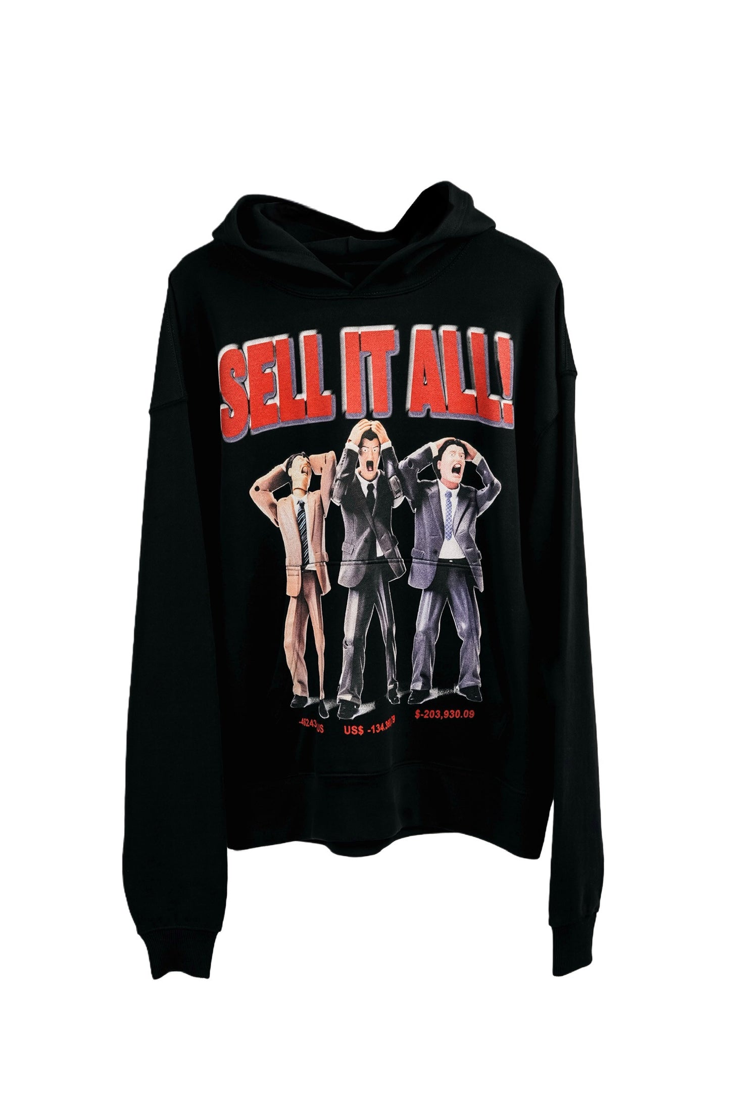 "Financial Crisis" Action Figures Sweatshirt